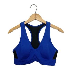 VSX | Black & Purple Sports Bra Medium